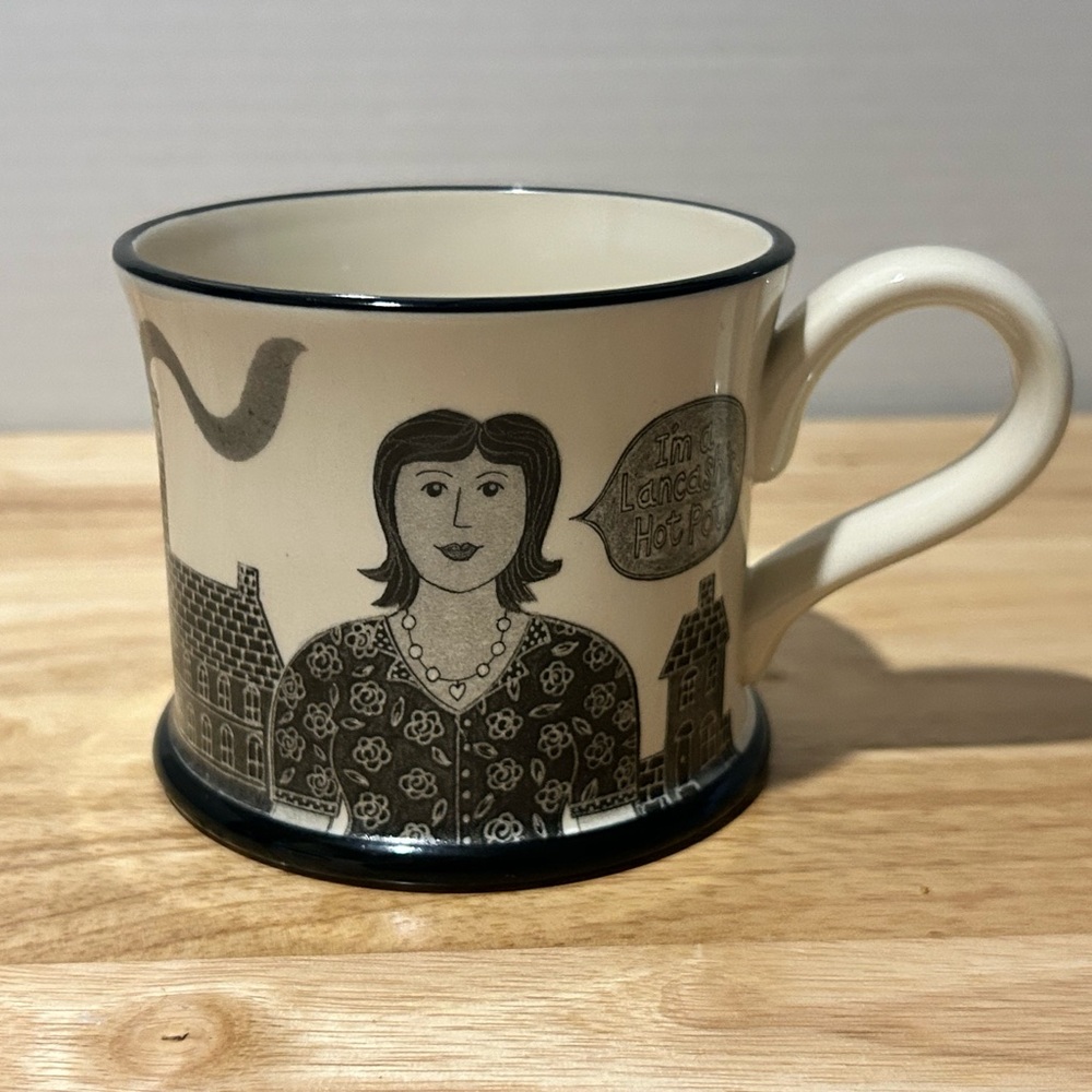 Lancashire Lass Mug - Moorland Pottery